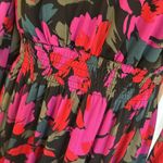 KATE & LILY MESH FLORAL Dress Sz: 12 Black Photo 2