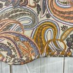 cupio Paisley Jewel Tone Boho Short Sleeve Tunic Top Women’s Size Medium Photo 9