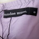 Sundae Muse NWOT Lilac Purple Floral Mini Slip Dress Size 8 Photo 4