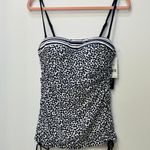 La Blanca NWT Apulia Bandeau Tankini Swim Top sz 4 . Tummy control Photo 2