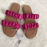 Old Navy New  ruched two straps flat sandals, women size 7.5 Photo 2
