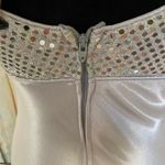 Kiki USA Vintage Sleeveless Satin Maxi Dress Sz M Photo 6