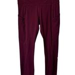 Lululemon Fast Free High Rise Legging Burgundy Size 6 LW5CFSS Photo 0