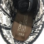 Toms  Women's Black Suede Desert Wedge Ankle Boots Booties Shoes Photo 4