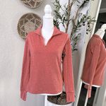 Outdoor Voices Women’s Fleeced Lined Half Zip Pullover in Clay Red Size XS Photo 1