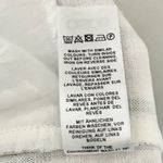 ASOS NWT  Linen Blend Striped Pants White Black Women’s Size 8 Photo 8