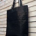 Victoria's Secret 2017 Fashion Show Glitter Tote Bag Black Silver Logo Shanghai Photo 5