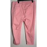 Talbots  Womens Size 16 Jegging Crop Pink  Pants Stretch Preppy Beach Boho Photo 1