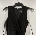 Betsy and Adam Ruched Ruffle Column GOWN DRESS Size 2 Photo 2