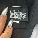 Whirlaway Frocks Vintage Two Piece Skirt Set Black & White 16P Photo 2