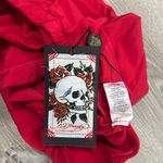 Ed Hardy Red Tube Top/Dress Size Medium Photo 4