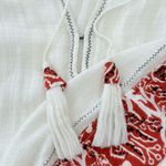 Free People  Feel The Heat Tunic Top XS Boho Hippie Festival Flowy Peasant Blouse Photo 4