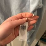 Old Navy light blue cropped hoodie Photo 3