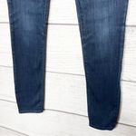 EXPRESS Stella Low Rise Denim Leggings Jeggings Skinny Jeans Size 2 Dark Wash Photo 2