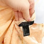 Forever 21 Forever‎ 21 Contemporary Floral Velvet Mini Wrap Dress Cami Strap Peach Size L Photo 3