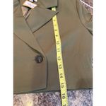 Vestique  NEW Desi Olive Green Crop Blazer Small Button‎ Closure Photo 3