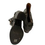 Ash Leather Ankle Moto Boots Heels Chains 6.5 Photo 3