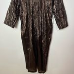 Tuckernuck Hyacinth House Dorinda Midi Dress Size XS Bronze Metallic Holiday Photo 6