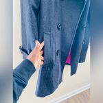 Croft & Barrow  Grey Color Very thick Winter Pea Coat. Photo 4
