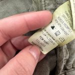 LEVEL 99 Pants Womens 27 Green Leandra Lounge Linen Blend Wide Leg Drawstring Photo 7