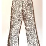Motel Rocks Zoven Tonal Zebra Flare Trousers Photo 3