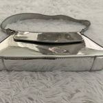ZARA  silver‎ reflective shoulder bag Photo 4
