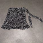Dillard's  Skirt Mini Black and White Photo 0