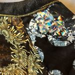 Custo Barcelona  Tiger and floral print 100%Silk tunic dress, long sleeve, size S Photo 5