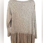 ZARA Women's Lightweight Sweater With Lace Trim Photo 7