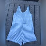 Old Navy  Waist-Defined Sleeveless Beach Romper -- 4-inch inseam L Photo 5