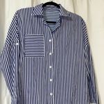 Blue and white shirt dress Size XS Photo 1