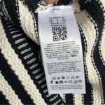 Guess Top Cropped Knit Rey Crochet Sleeveless Cami Sweater Festival Black Cream Photo 7