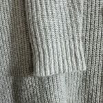 Six Crisp Days Anthropologie Split Hem Knit Wool Luxury Gray Women's Sweater XS Photo 7