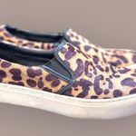 MIA Brown and Black leopard Slip-On Sneakers Size 8 Photo 1
