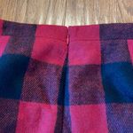 J.Crew buffalo check wool ruffled mini skirt 8 Black Photo 7