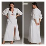 Anthropologie  ×Hutch Eyelet Cutout Maxi Dress size 0 Photo 5