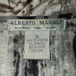 Alberto Makali Abstract Art Topper Jacket Blouse EUC Size Small Photo 8