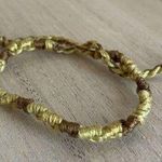 Handmade Nicola Bracelet, anklet, trendy, comfortable, tie, embroidery thread, woven, gif Photo 0