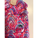 Vineyard Vines  Women's XL Pink Blue Orange Print Skort with Zipper Pocket Photo 4