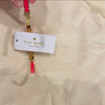 Kate Spade New With Tags  Push Lock Thin Enamel Coral Bangle Bracelet Photo 2