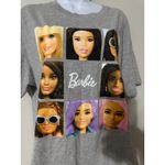 Barbie Graphic T Shirt Women's XXL Gray Hybrid Apparel Short Sleeve Photo 2