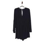 Ambiance Black Boho Short Romper with Crochet Lace Detail NWOT Size 2X Photo 1