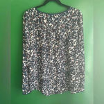 Loft CLEARANCE Sheer Blouse Large Tall Dressy Work Shirt Photo 3