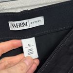 White House | Black Market NWT WHBM Outlet High Rise Utility Crop Pants in Black - Size 12 Photo 4
