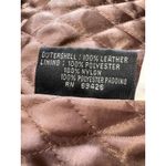 wilson's leather Retro‎  Women's Jacket Brown Genuine Leather Belted Blazer Size L Photo 4