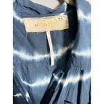 Free People Jen's Pirate Booty Blue Tropics Kapula Shirt Size Large Button Down Photo 5