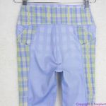 Free People NEW  Movement Plaid Leggings in “Bluebell Combo”, XS‎ Photo 7