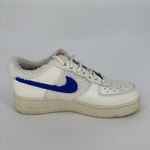 Nike  Air Force 1 '07 'Sherpa Fleece'‎ White Blue DO6680-100 - Women's Size 7.5 Photo 8