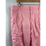 Women’s Style & Co Size 16 Bubblegum Pink Cargo Capri Pants Photo 1