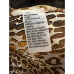 Peter Nygard Peter Nygård Faux Fur Hooded Vest Terra Brown Size 4P NWT Photo 5